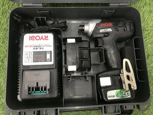 【中古品】★リョービ RYOBI 充電式 インパクトドライバー 14.4V BID-1416　IT0DQATVNM7O