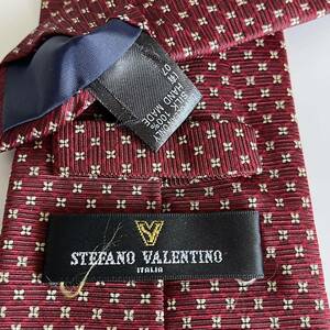 VALENTINO( Valentino ) red point check necktie 