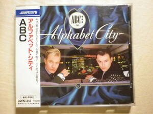 税表記無し帯 『ABC/Alphabet City(1987)』(1987年発売,32PD-312,廃盤,国内盤帯付,歌詞付,When Smokey Sings,The Night You Murdered Love)