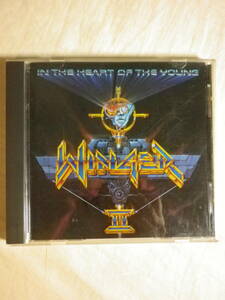 『Winger/In The Heart Of The Young(1990)』(1990年発売,AMCY-120,2nd,廃盤,国内盤,歌詞対訳付,ブックレット付,Miles Away)