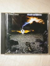 『Thin Lizzy/Thunder And Lightning(1983)』(1989年発売,28PD-548,廃盤,国内盤,歌詞付,Heart Attack,Phil Lynott,John Sykes)_画像1