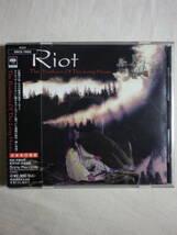 『Riot/The Brethren Of The Long House(1995)』(特典付,1995年発売,SRCS-7852,廃盤,国内盤帯付,歌詞対訳付,USハード・ロック)_画像1