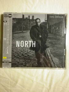 DVD付限定盤 『Elvis Costello/North(2003)』(2003年発売,UCCH-9001,国内盤帯付,歌詞対訳付,UKロック,SSW,Steve Nieve,Marc Ribot)