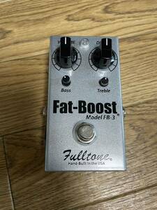 Fulltone Fat-Boost 3 Boost ペダル FB-3(生産終了品)