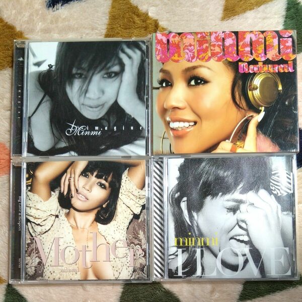 MINMI アルバム4枚セット 「imagine」 「Natural」「Mother」「I LOVE 」