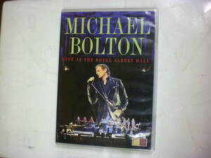 DVD 輸入盤[ MICHAEL BOLTON マイケル・ボルトン ]LIVE AT THE ROYAL ALBERT HALL 送料無料