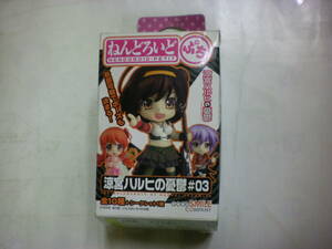 未使用[ 涼宮ハルヒ / 涼宮ハルヒの憂鬱 ]ねんどろいど ぷち GOODSMILE 本体全長約７㎝ 箱劣化有り 送料無料