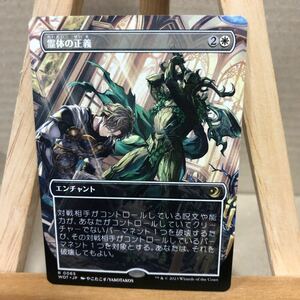 MTG ■ボーダーレス■《霊体の正義/Karmic Justice》[WOT] 白R 日本語版 エルドレインの森 おとぎ話