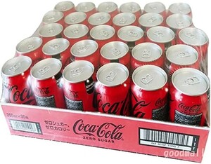 コカコーラゼロ　Coca Cola zero　350ml　x　60缶入