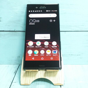 SONY Xperia XZs SOV35 au ブラック 本体 白ロム SIMロック解除済み SIMフリー 759847