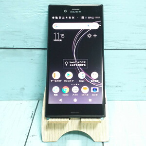 SONY Xperia XZs SOV35 au ブラック 本体 白ロム SIMロック解除済み SIMフリー 795074