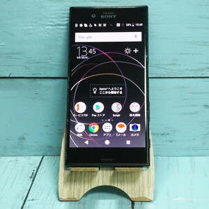 SONY Xperia XZs SOV35 au ブラック 本体 白ロム SIMロック解除済み SIMフリー 404213