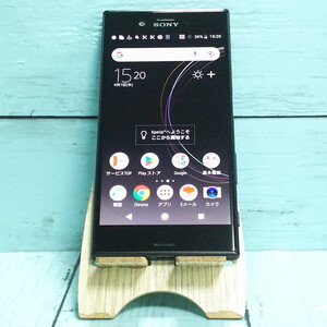 SONY Xperia XZs SOV35 au ブラック 本体 白ロム SIMロック解除済み SIMフリー 708406