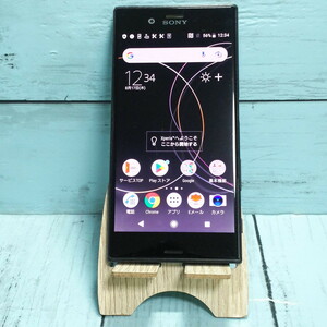 SONY Xperia XZs SOV35 au ブラック 本体 白ロム SIMロック解除済み SIMフリー 798441