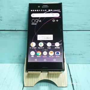 SONY Xperia XZs SOV35 au ブラック 本体 白ロム SIMロック解除済み SIMフリー 976913