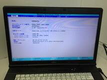 ※即決☆[BIOS確認］FUJITSU LIFEBOOK A561/D FMVNA5SE ノートPC Celeron B710 1.6GHz 2GB【現状渡し】_画像2