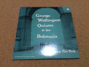 GEORGE WALLINGTON ジョージ・ウォリントン / LIVE AT THE BOHEMIA 紙ジャケ 非売品プロモ 