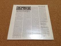 CECIL TAYLOR セシル・テイラー / THE WORLD OF ～紙ジャケ _画像2