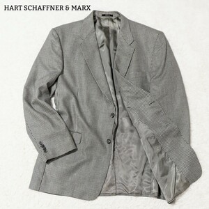 超希少■ハート シャフナー マルクス HART SCHAFFNER & MARX テーラードジャケット 千鳥格子 ジャケット ディラーズ ユニオンチケット 2B L