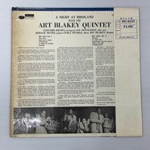 レコード バードランドのアート・ブレイキー　第１集　BST-81521 BLUE NOTE ART BLAKEY_画像2