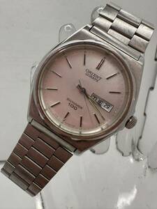 【ORIENT】メンズ腕時計 クォーツ　中古品　電池交換済み　稼動品　38-8