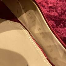 Ferragamo サルヴァトーレフェラガモ サテン素材 ヒール パンプス 靴_画像8
