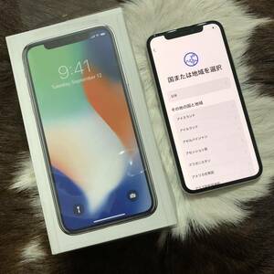 ヤフオク! - iPhone X 64GB シルバー シムフリー