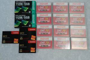 E4368 Y L imation DAT72 maxell 112m/5gb maxell DAT72 4mm Digital Data Cartridge 36GB/72GB... итого 17 шт 