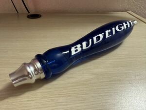 BUDLIGHT beer server knob clear blue Budweiser screw processing . shift knob etc. USDM