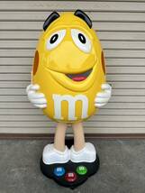 エムアンドエムズ 店舗什器 ディスプレイ 黄色 m&m's M&M USA 販促_画像1