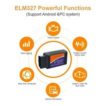 即納 OBD2 診断機 車故障診断デバイス ELM327 スキャンツール 小型 Android iPhone iOS Bluetooth接続タイプ ソフトウェアCD付き _画像5