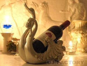 [ immediate payment / special price!] swan type (s one type ) wine holder / wine rack / bottle rack! dressing up .tina-. production does!