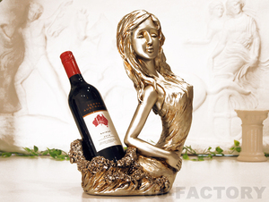 [ immediate payment / special price!]* venus ( woman god ) face * wine holder / wine rack / bottle rack! dressing up .tina-. production does!