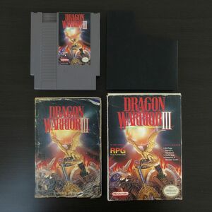 NES ドラゴンクエスト3 箱説明書付き DRAGON WARRIORⅢ