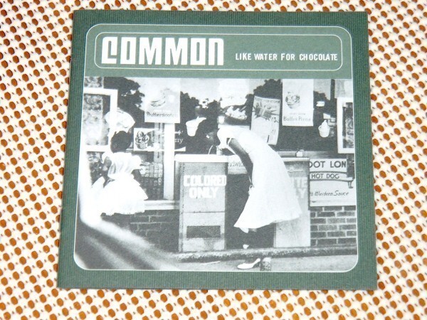 EU盤 Common コモン Like Water For Chocolate / Jay Dee ( J Dilla ) Questlove ( roots ) D'Angelo Jef Lee Johnson 鉄壁布陣参加名盤