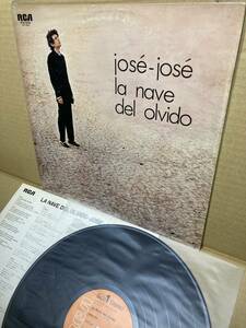 稀LP！ホセ・ホセ Jose Jose / La Nave Del Olvido メキシコの貴公子 Victor RCA-5205 国内盤 MEXICO JAPON JOSEJOSE 1975 JAPAN 1ST PRESS