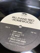 EU稀LP！ビル・エヴァンス Bill Evans / Homewood Red Bird Records RB-101 ライヴ盤 アナログ盤レコード ピアノ・トリオ WALTZ FOR DEBBY_画像2