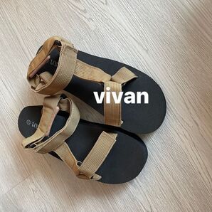 新品vivan厚底サンダル Lサイズ/ZOZOTOWN購入