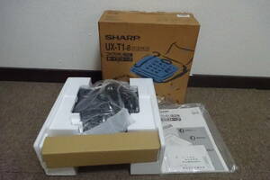 棚3・A601　SHARP　UX-T1-B　シャープ 　UX-T1-B 　ファクシミリ　 電話機