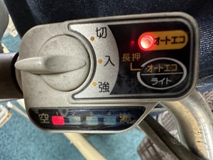 [ secondhand goods *S-016]YAMAHA*BRIDGESTONE 26 -inch electromotive bicycle at hand switch 