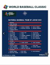 新品未開封 WBC優勝記念メンバーTシャツ 侍ジャパン 全メンバー名前入り L_画像2