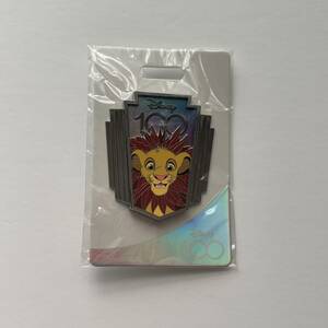 【未開封】D23 D100 ピンバッジ シンバ LE300 【送料無料・匿名配送】DestinationD23 2023 disneypins Disney Animation ライオンキング