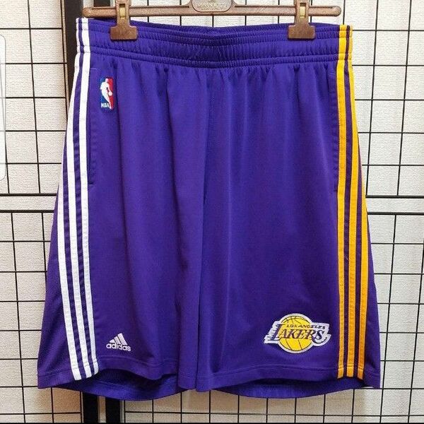 激レア adidas × NBA LAKERS Jersey Shorts