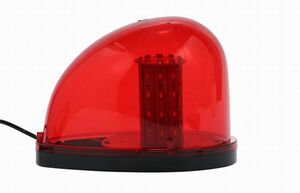 パトランプ 回転灯 警告 点滅 非常 車両 緊急 誘導 防犯 ランプ 12ｖ/24ｖ SMD 30灯 (レッド）