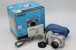 【返品保証】 【便利な単三電池で使用可】オリンパス Olympus CAMEDIA C-755 Ultra Zoom 10x 元箱付き コンパクトデジタルカメラ s413