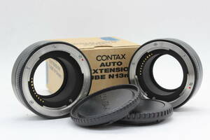 【返品保証】 【元箱付き】コンタックス Contax Auto Extension Tube N26mm 2点まとめ エクステンションチューブ s991