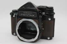 【訳あり品】 ペンタックス Pentax 6×7 トカゲ革 中判カメラ s1024_画像1