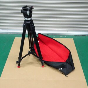 Sachtler Ace M MS アルミ三脚3段（ミッドスプレッダー付き/75mmボール/バッグ付き/カメラプレート欠品) 【中古/動作品】#378753