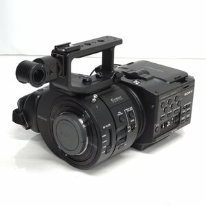 SONY NEX-FS700R NXCAM cam ko-da-( lens less / electrification 60×10 hour )[ used / operation goods ]#383004