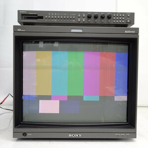 SONY BVM-D20F1J 20 type тормозные колодки монитор BKM-10R имеется (41HD HD-SDI/21D D1-SDI& компонент )[ б/у / выгорел нет / работа текущее состояние товар ]#387118